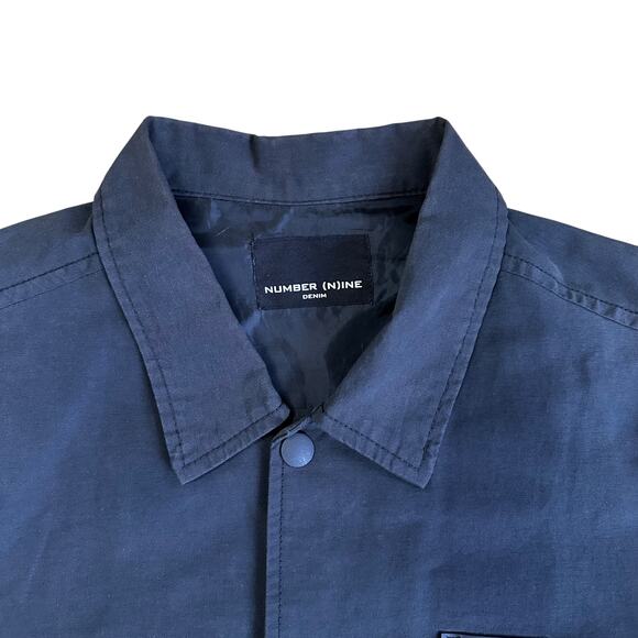 M Number Nine Arc Nylon Coach Jacket - Picture 5 of 5